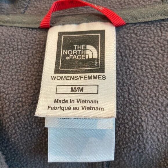 THE NORTH FACE Sz M TNF Apex Floral Soft Shell  Hooded Jacket Zipper Pockets - Picture 4 of 8